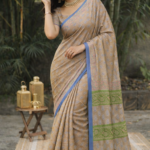 Bhagalpuri Linen Saree