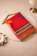 Light Beige Handloom Saree - Image 3