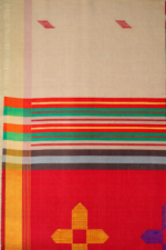 Light Beige Handloom Saree - Image 4